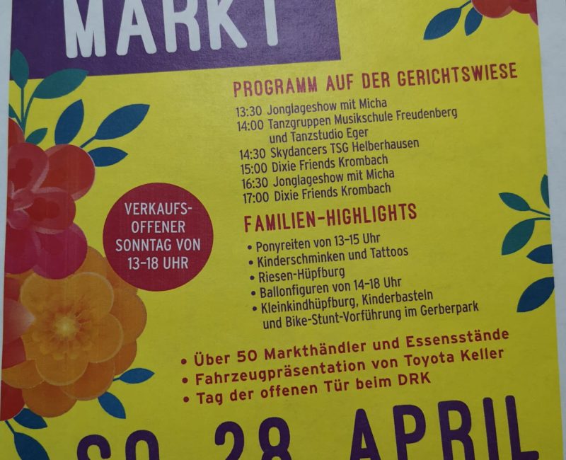 Frühlingsmarkt 28042024